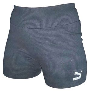 Black Puma Shorts